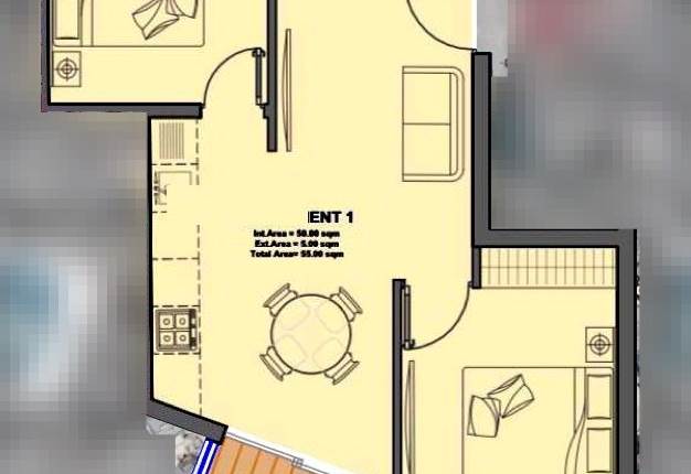 Pieta - 2 Bedroom Apartment Shell Form On Plan 