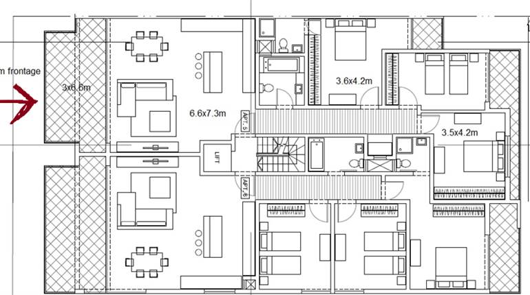 Swieqi- 3 Bedroom Fully Furnished circa 160sqm Apartment 