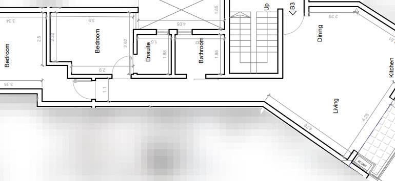 Swieqi- 2nd floor , 2 bedroom + front & back balcony + Fully Finished + Opt Garage