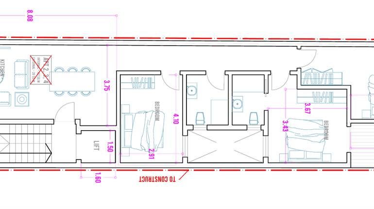 Qormi Finished 3 Bedroom 3rd floor Apartment + Optional Garage