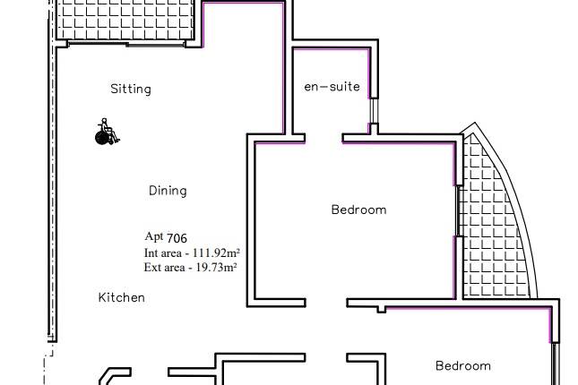 Naxxar - 3 Bedroom 1st Floor Finished Apartment On Plan 