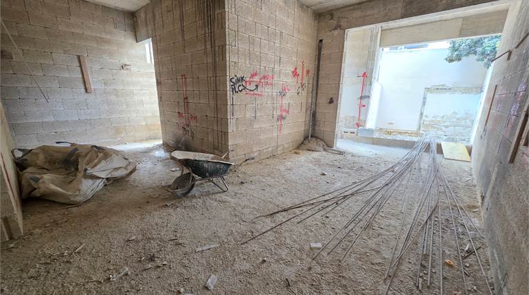 Birkirkara - Circa 223sqm Ground Floor 3 Bedroom Maisonette + Yard + Pool + Optional Garage 