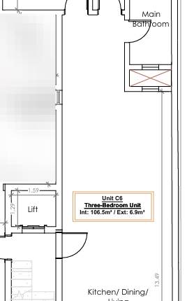 Paola - 3 Bedroom Apartment Shell Form