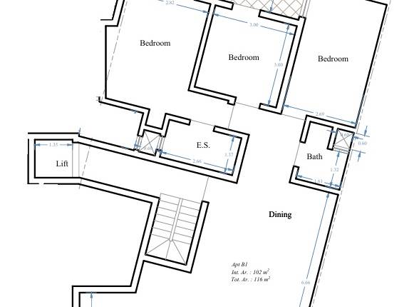 Birzebbuga - 3 Bedroom Finished 1st Floor Apartment On Plan 