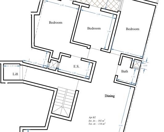 Birzebbuga - 3 Bedroom 2nd Floor Finished Apartment On Plan