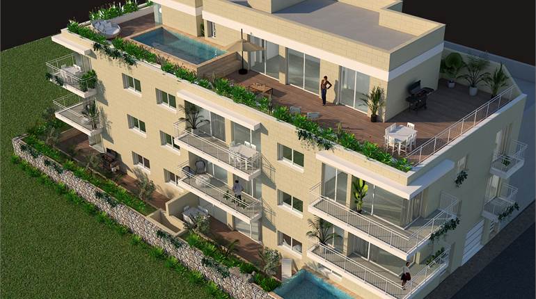 Sannat - 2 Bedroom Apartment + Optional Garage