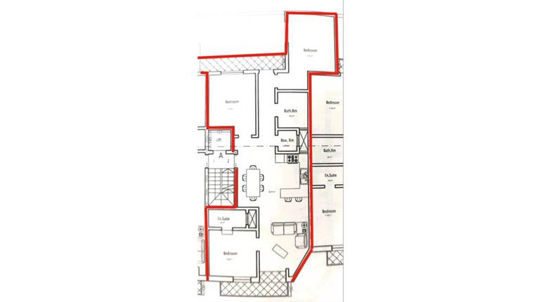 Xaghra Gozo - 3rd Floor 3 Bedroom Apartment