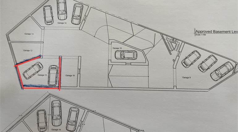 Msida - 2 Car Garage Level  -1 (39 sqm)