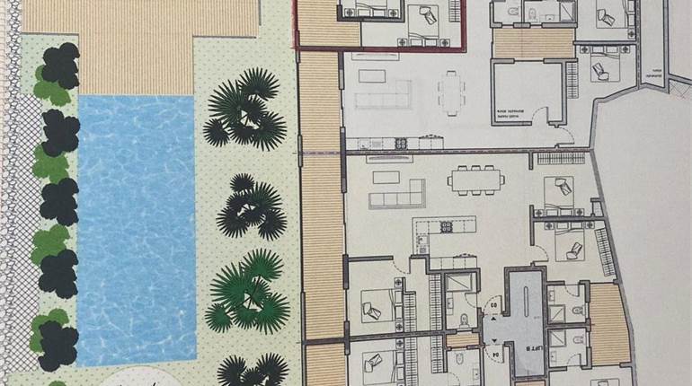 Nadur - 3 Bedroom Apartment + Pool