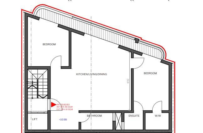 Qormi - 2 Bedroom Apartment On Plan 