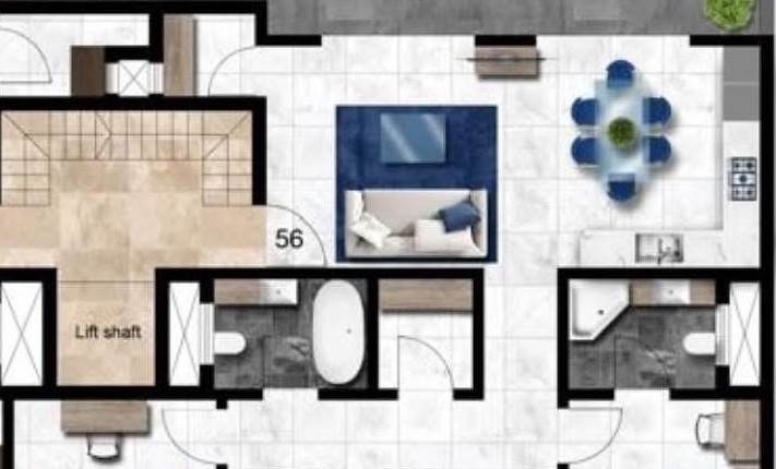 Swatar - 3 Bedroom Penthouse 