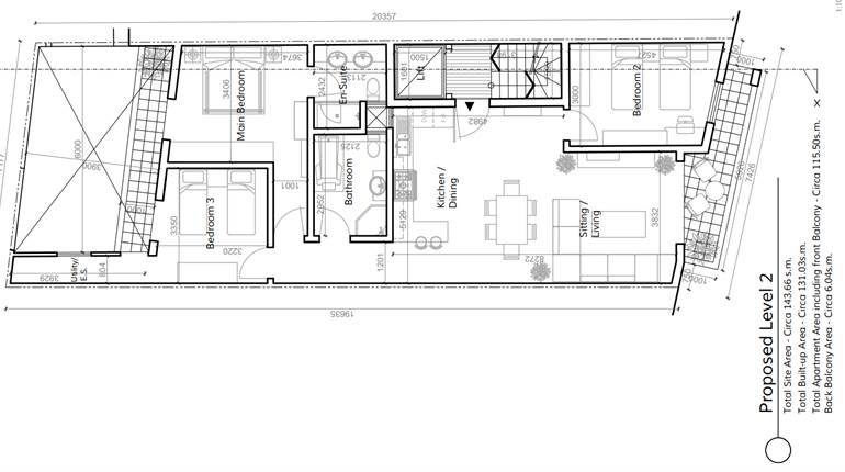 Qormi - 2nd Floor 3 Bedroom Finished Apt