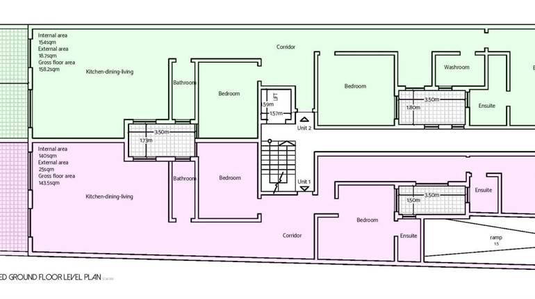 3 bedroom ground floor apartment
