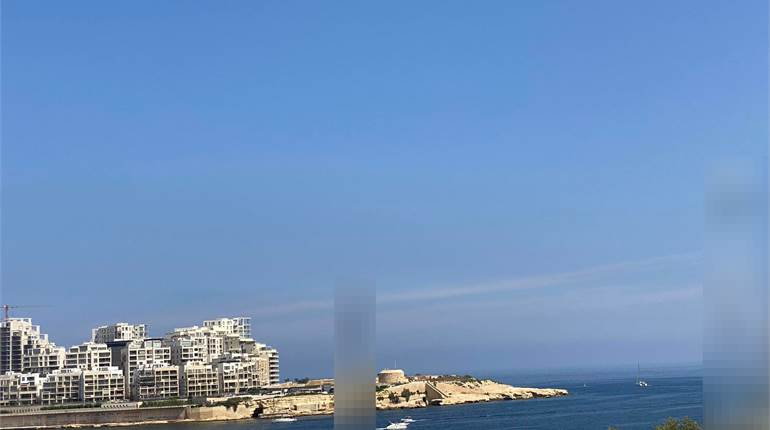 Valletta - 1st Floor 3 Bedroom Mais + Seaview