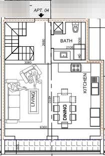 Zurrieq - 2nd Floor 2 Bedroom Finished Duplex Apartment Onn Plan