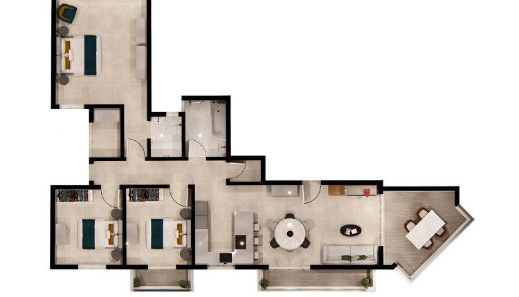 Mgarr - 3 Bedroom Finished Apartment