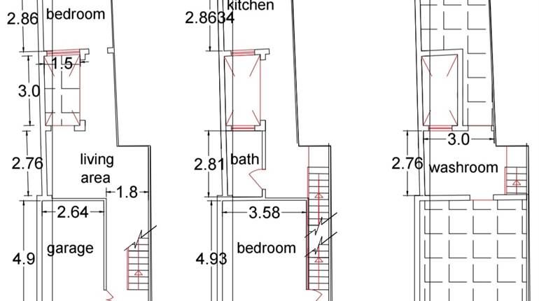Zabbar - 2 Bedroom Townhouse, Garage, On plan