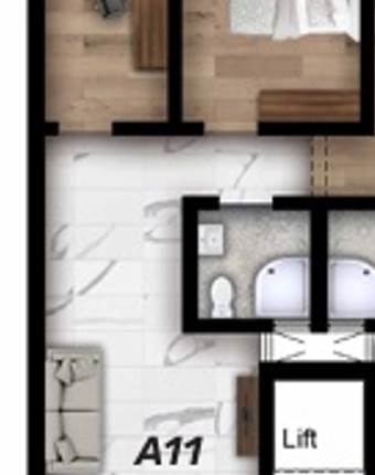St'Paul's Bay - 2 Bed + Study Finished Top Flr Apt