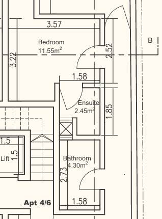 ZEBBUG - 2 bedroom, 3rd floor Apartment On Plan