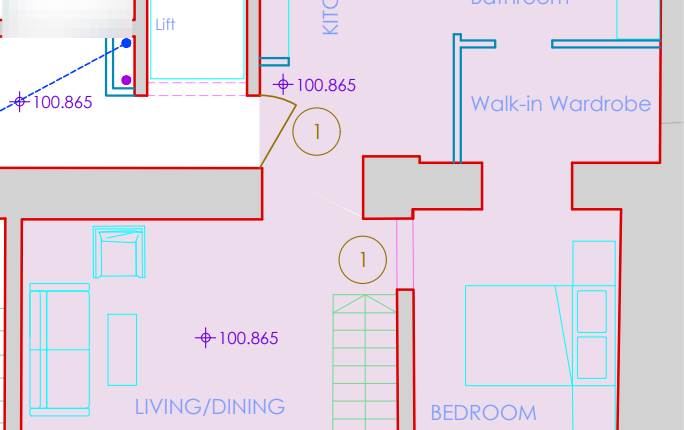 Valletta,1st Fl 1 BD Maiosnette On Plan