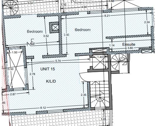 Zejtun - 2 Bedroom Penthouse Shell Form