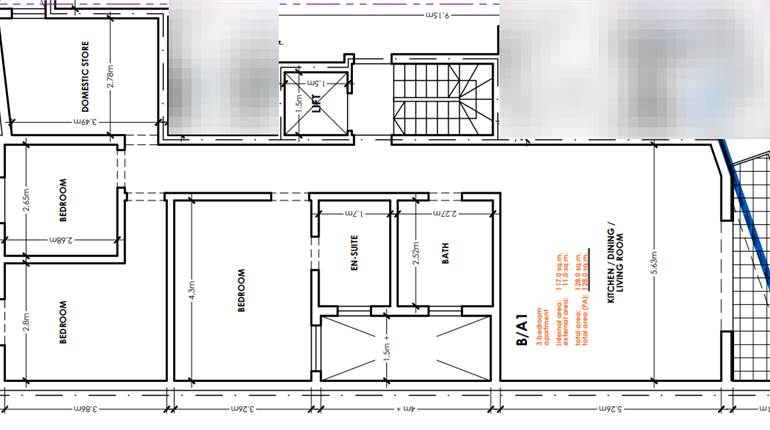 Siggiewi - 1st Floor 3 Bedroom + Study Apartment