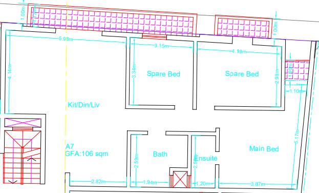 Luqa - 3 Bed,2 Bath Finished 2nd Flr Apartment