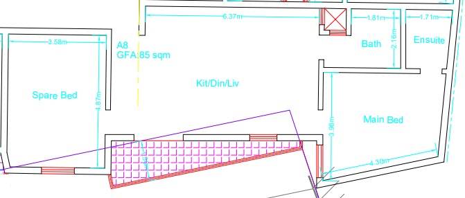 Luqa - 2 Bed,2 Bath Finished 2nd Flr Apartment