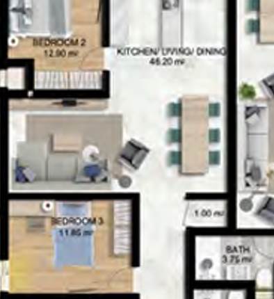 Zebbiegh - 3 Bdr Ground Floor Fully Finished Apt