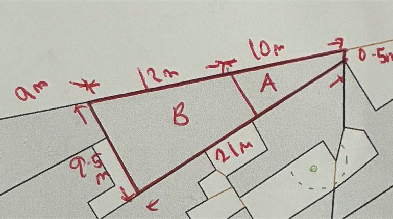 Zabbar  -Townhouse (first floor facade 22 meters)