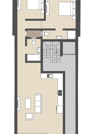 Luqa - 2 Bed Finished Elevated Mais On Plan