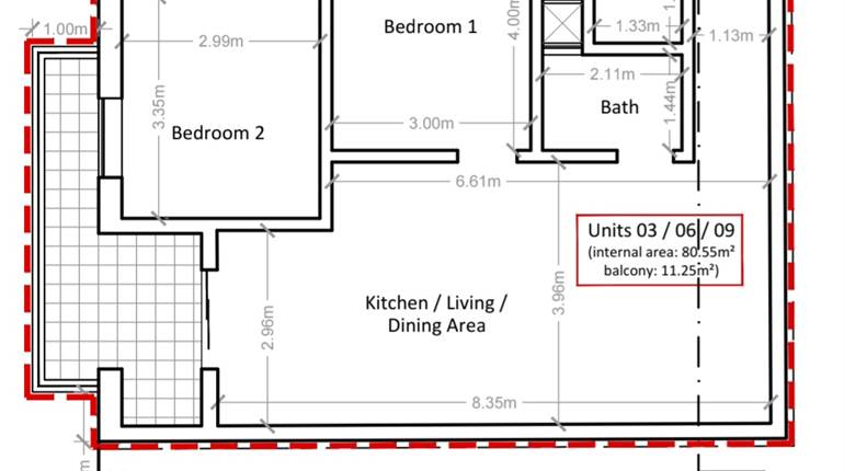 Ghaxaq - 2 Bedroom Apartment