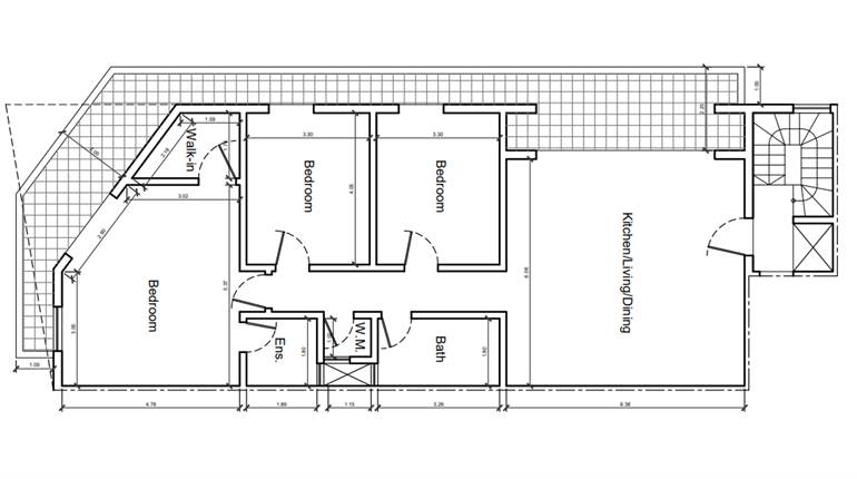 Zurrieq -  3 Bedroom Corner Finished Apartment On Plan 