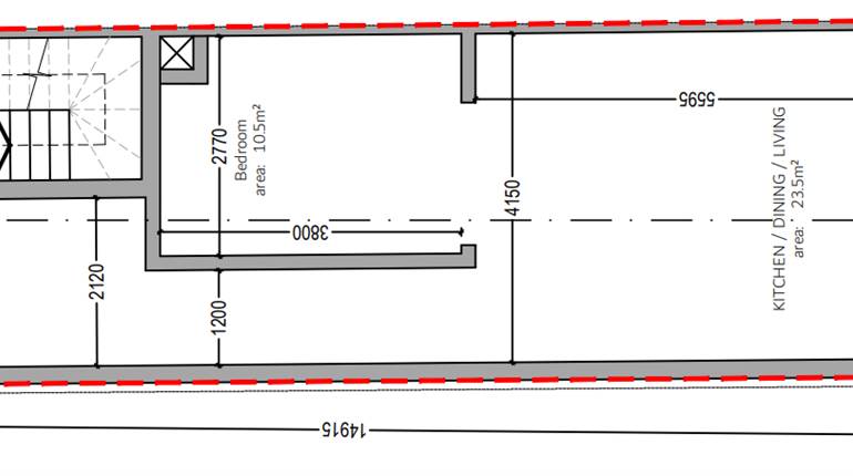 San Pawl il-Bahar - 3rd Floor Studio Finished Apartment + Seaviews