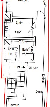 Hamrun - 2 Bedroom First Floor Apartment On Plan 