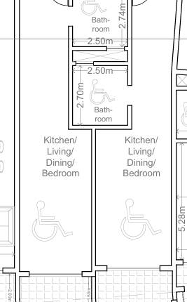 San Gwann - Studio Apartment On Plan - Shell Form