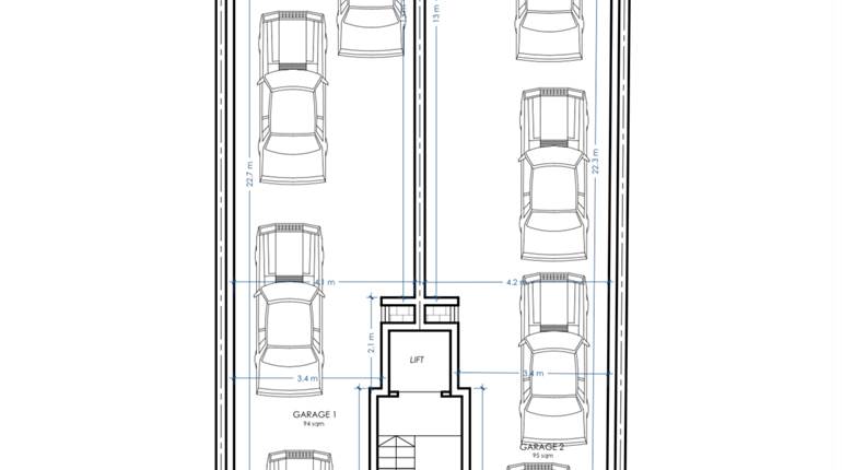 Gharb Gozo - Large Street Level Garage - On Plan