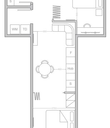 Santa Venera - Studio Apartment Finished - On Plan