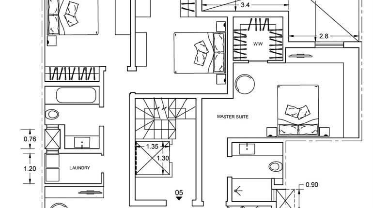 Marsascala - 3rd floor 3 Bedroom Apartment Finished - On Plan 