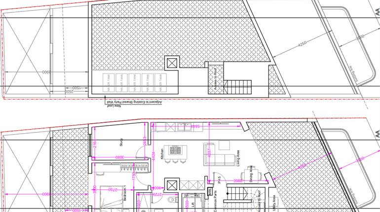 Birkirkara - 2 Bedroom Finished Penthouse + Airspace, On Plan 