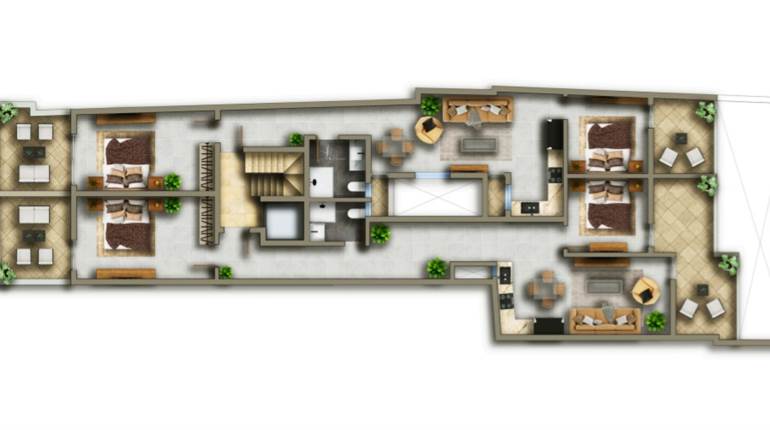 Fgura - 2 Bedroom Fully Finished Penthouse