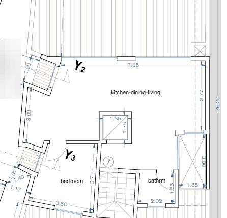 Nadur - 2nd floor 196sqm 1 bedroom Penthouse 