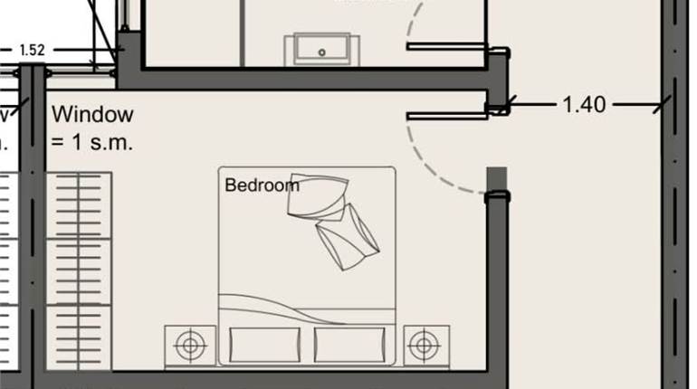 Dingli - 2nd Floor 2 Bedroom Apartment - Shell Form