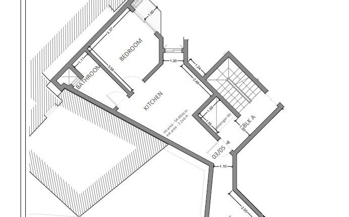 Marsa - 1 Bedroom 2nd Floor Apartment On Plan 