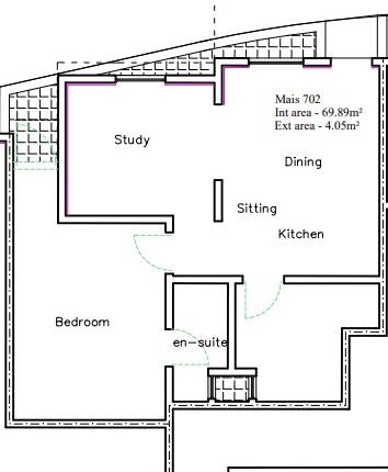 Naxxar - 2 Bedroom Finished Ground Floor Maisonette On Plan 