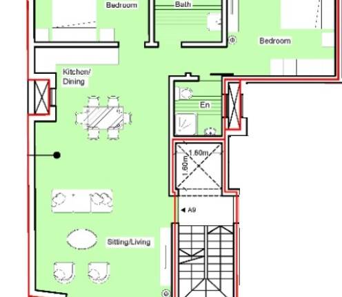 Zabbar - 2 Bedroom Finished Penthouse On Plan 