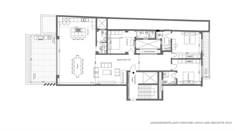 Santa Marija Estate - 3 Bedroom Second Floor Fully Finished Apartment