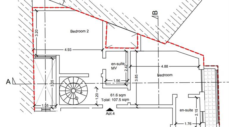 Fgura - 2 Bedroom Duplex Finished Penthouse On Plan 