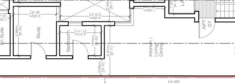 Msida - 3 Bedroom 4th Floor Finished Apartment On Plan 