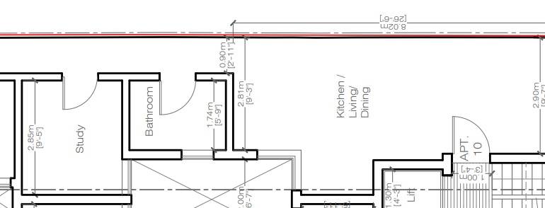 Msida - 3 Bedroom 5th Floor Finished Apartment On Plan 